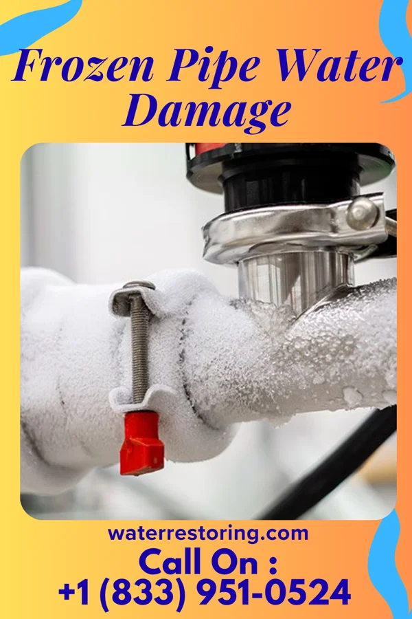 Frozen Pipe Water Damage in Butlertown, MD